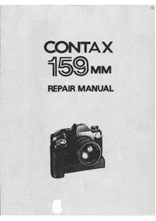 Contax 159 MM manual. Camera Instructions.